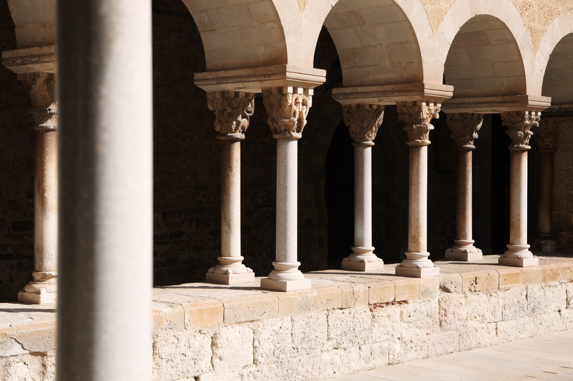 El claustre del Monestir de Sant Cugat, un dels edificis més emblemàtics de la ciutat FOTO: Artur Ribera