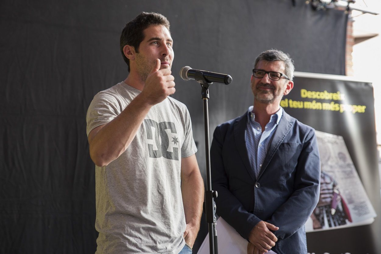 Iñigo Haughey ha reivindicat la pagesia FOTO: Bernat Millet Iñigo Haughey ha reivindicat la pagesia FOTO: Bernat Millet