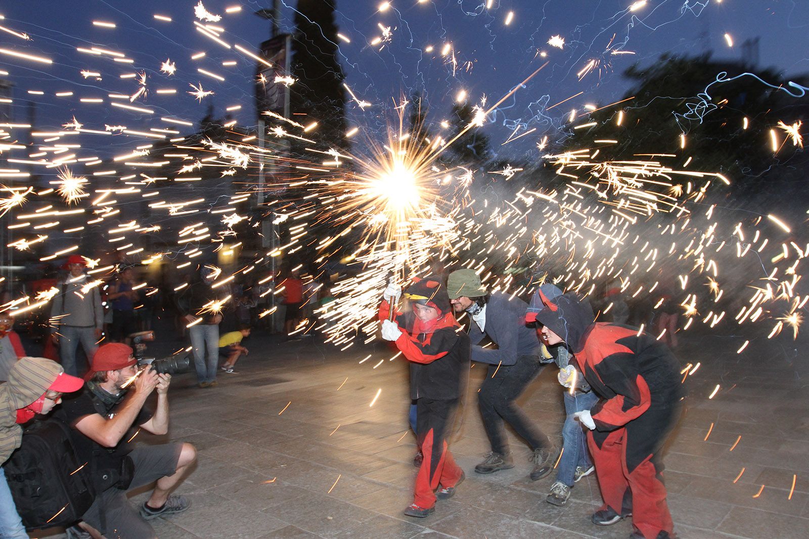 El Correfoc Infantil comença a les 20.30 h FOTO: Haidy Blanch 