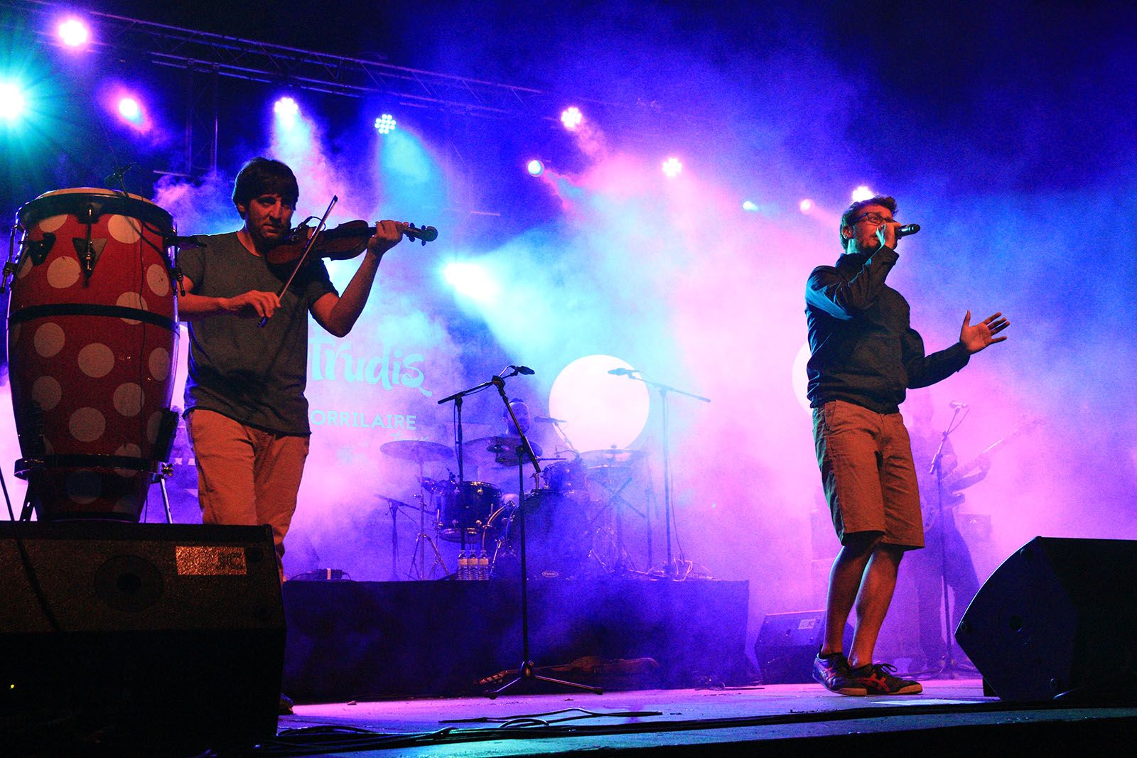 Gertrudis en concert per la Festa Major de Sant Cugat FOTO: Lali Álvarez