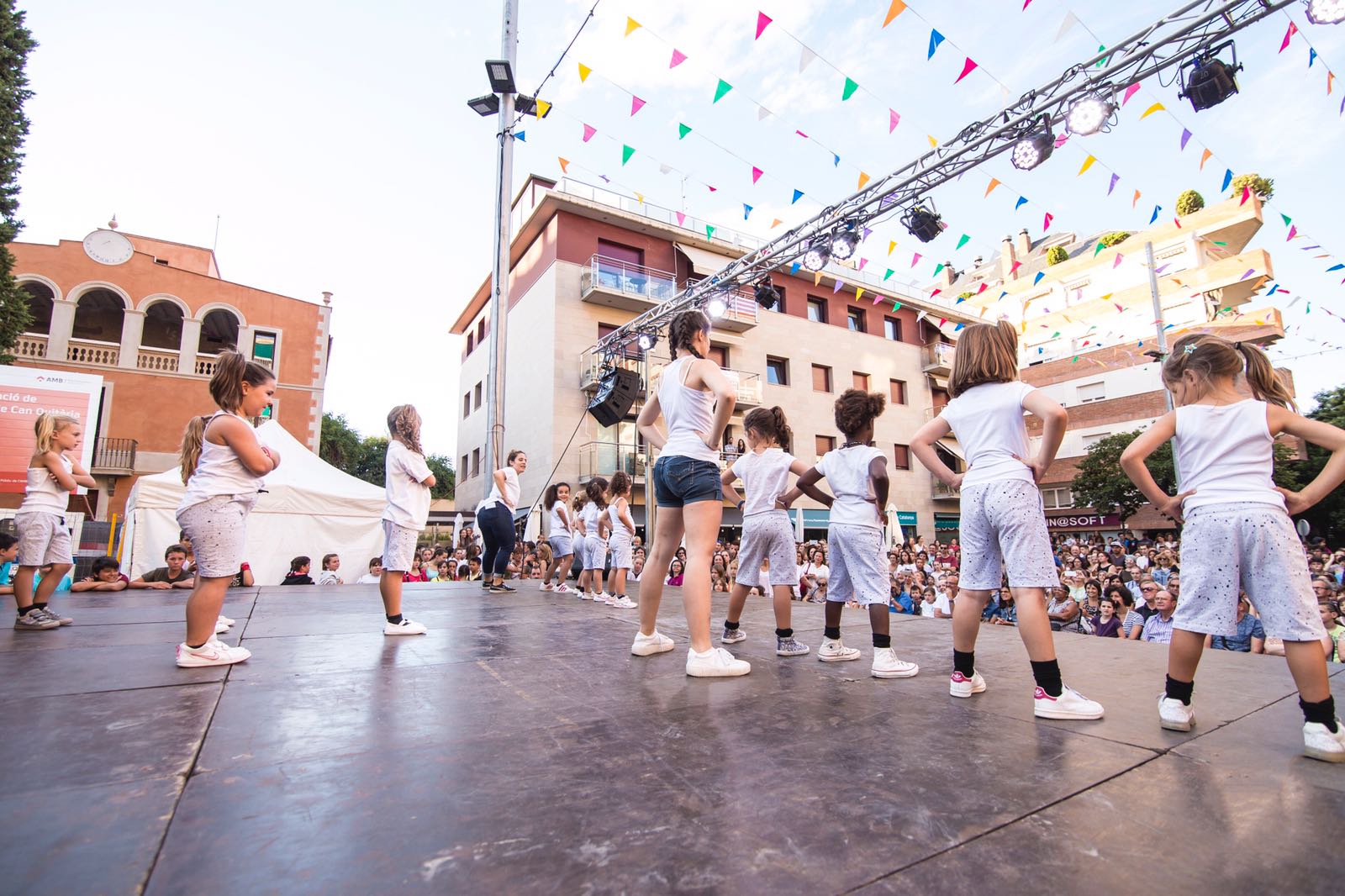L'Escola Sant Cugat, un fix de Festa Major de Sant Cugat. Foto: David Quintana