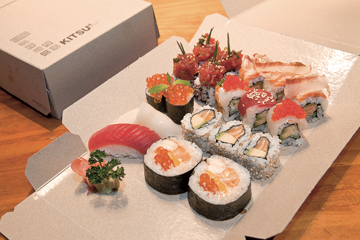 A Kitsune podr&agrave;s menjar els seus plats al restaurant o a casa FOTO: Artur Ribera