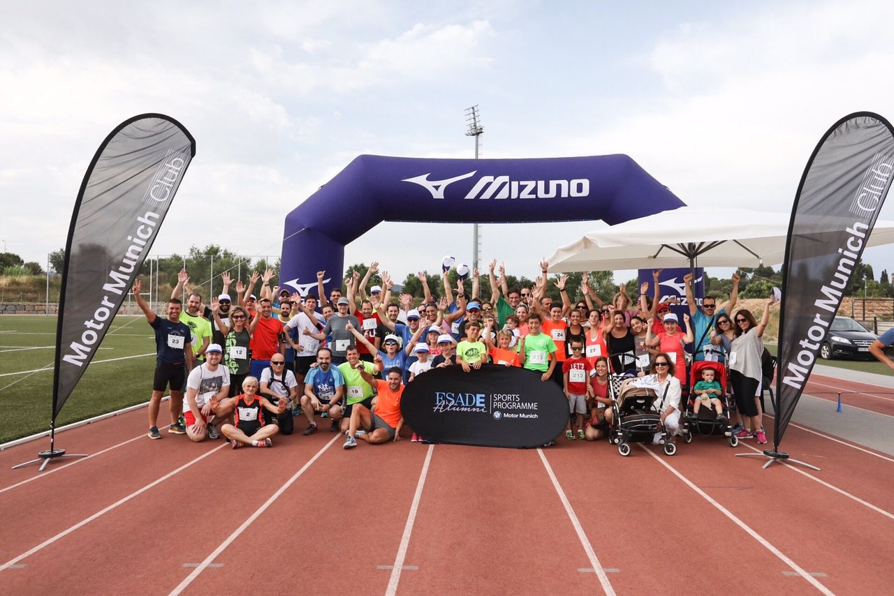 La Cursa de Running Solid&agrave;ria ESADE Alumni-BMW Motor Munich s'ha celebrat a la ZEM La Guinardera. FOTO: Lali Puig