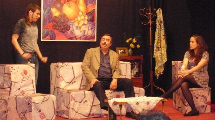 Josep Maria Canas Bozzo, en una representació teatral anys enrere FOTO: Arxiu Josep Maria Canas Bozzo, en una representació teatral anys enrere FOTO: Arxiu