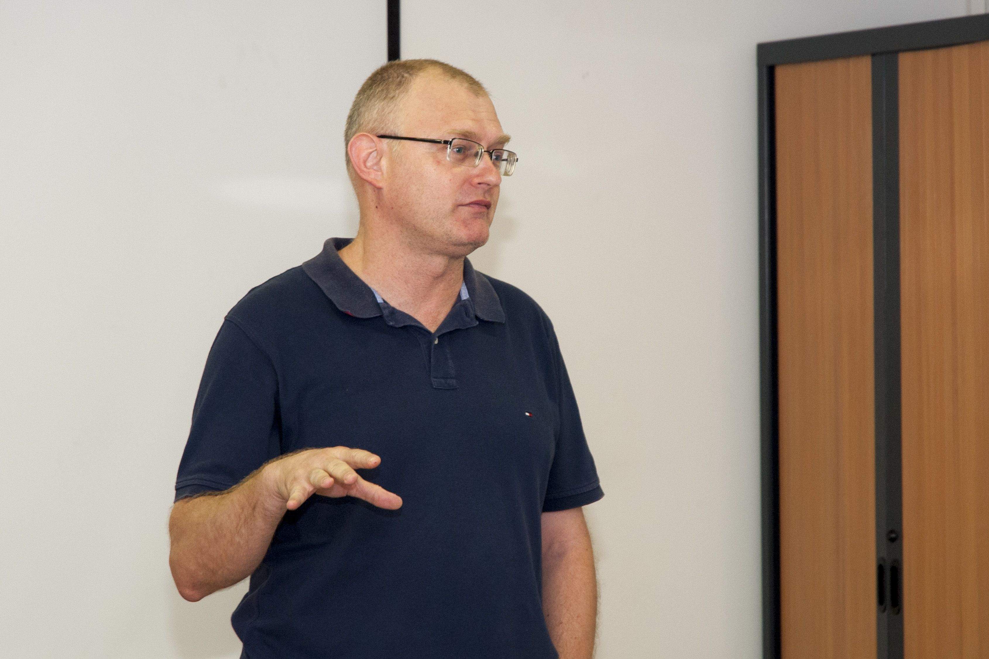 Xavi Dorio havia treballat a la UESC en els &uacute;ltims anys. FOTO: A&iuml;da Sotelo