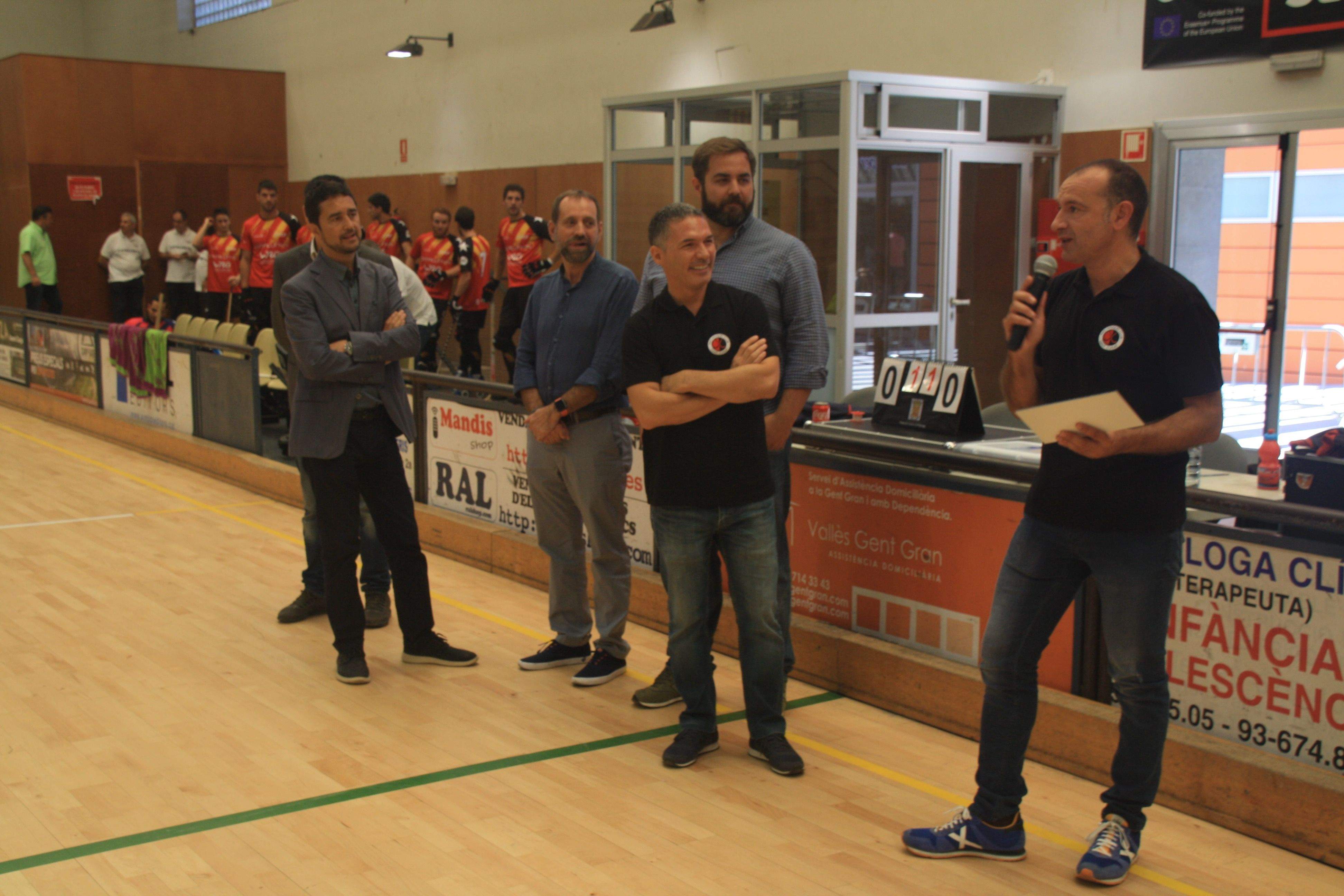 En els últims anys, Enric Escudé ha estat directiu del Patí Hoquei Club Sant Cugat. FOTO: Àlex López Puig