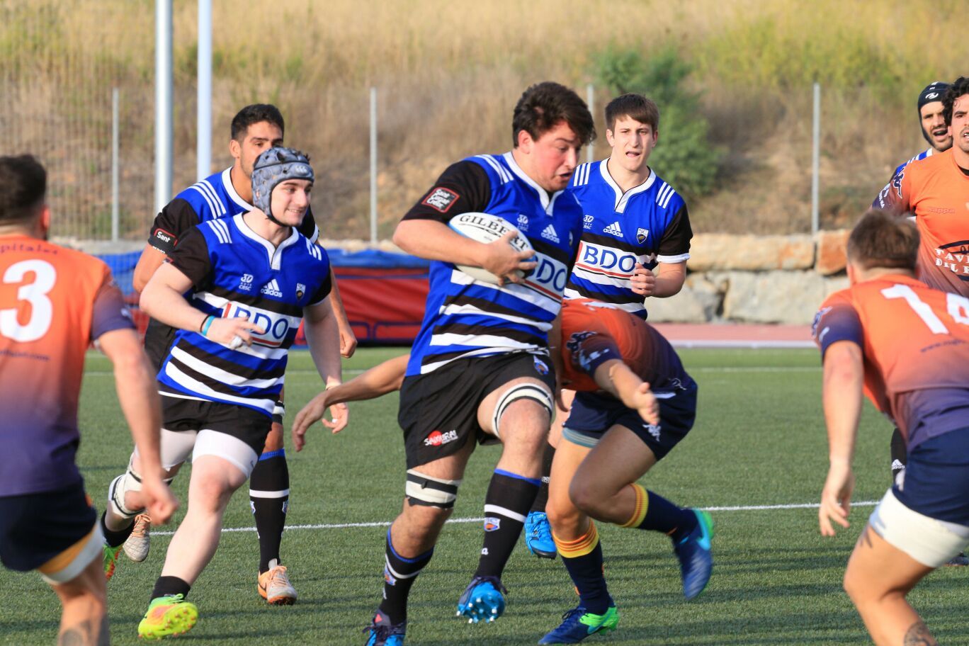 El CR Sant Cugat ha superat (34-17) l'RC L'Hospitalet. FOTO: Lali Álvarez