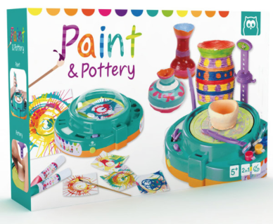 El Joc de pintura i cer&agrave;mica d'Eurekakids FOTO: Cedida