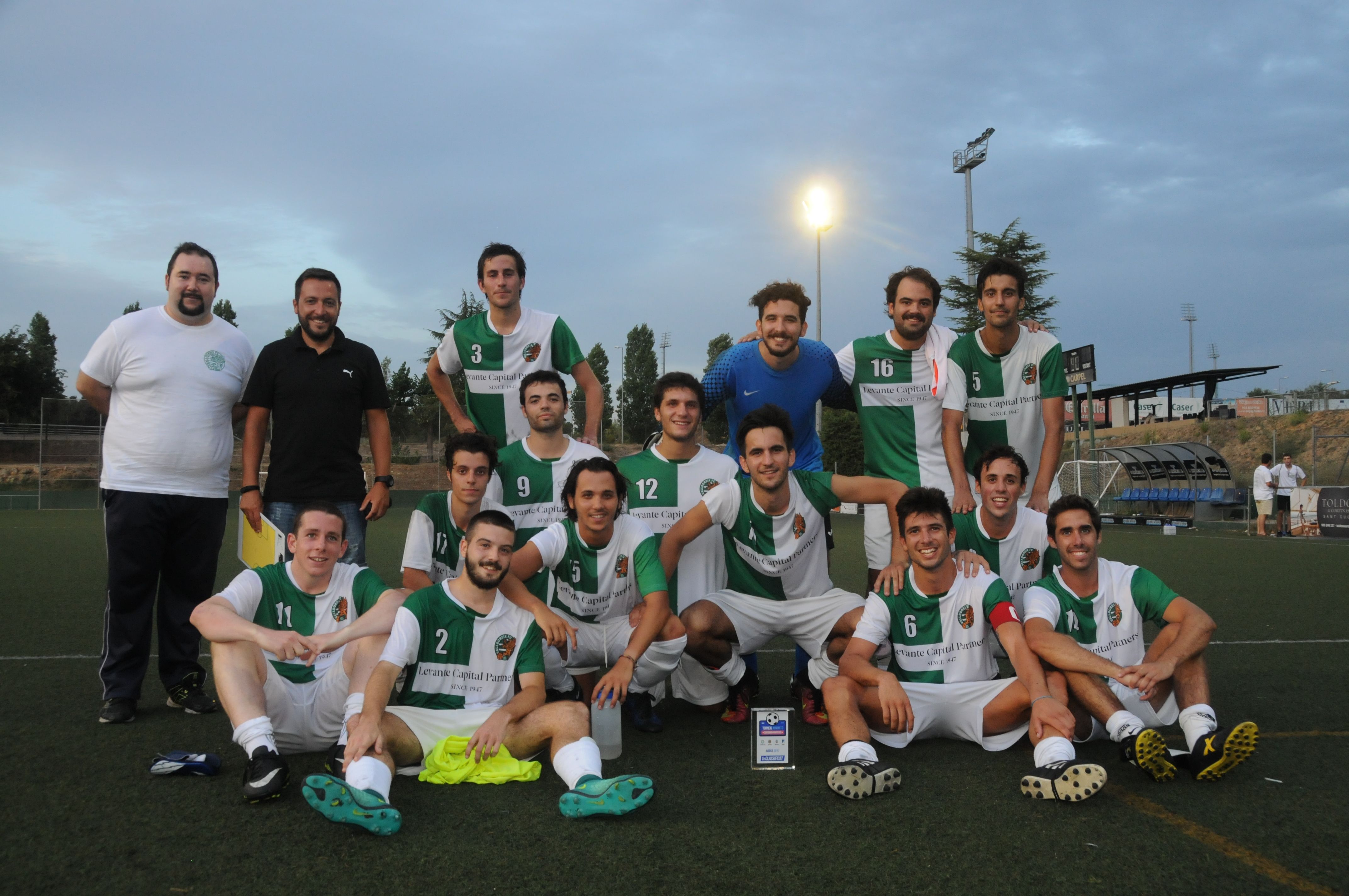 En la pretemporada, el Valldoreix FC A va guanyar el Torneig del Centenari del Junior FC. FOTO: Albert Riera Velasco