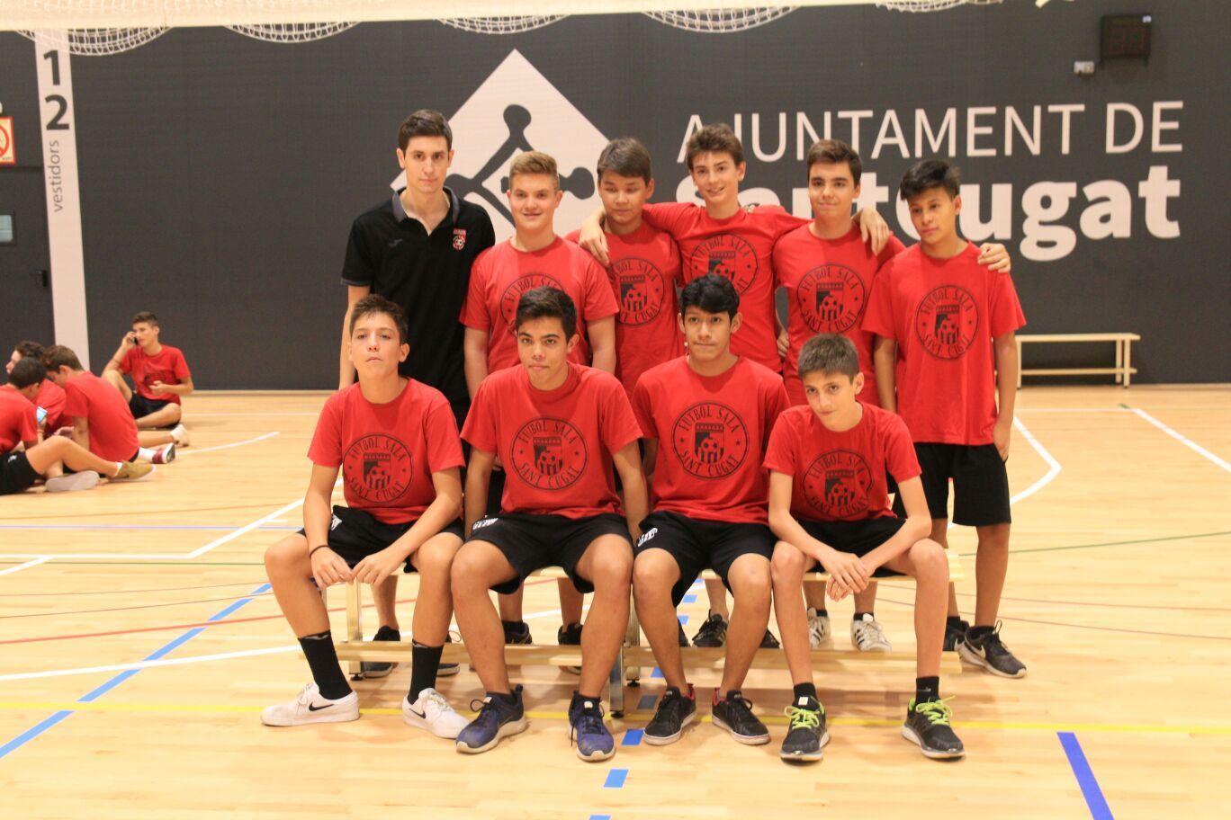 Un equip de base del FS Sant Cugat. FOTO: Lali Álvarez