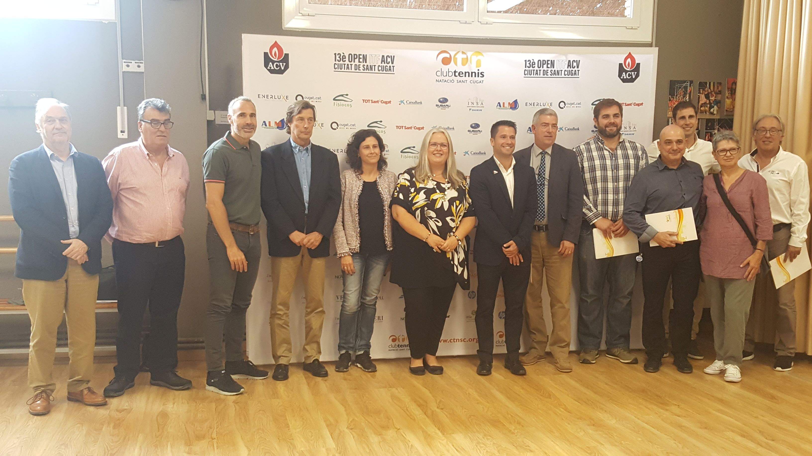 Autoritats, patrocinadors i col·laboradors. FOTO: CTN Sant Cugat Autoritats, patrocinadors i col·laboradors. FOTO: CTN Sant Cugat