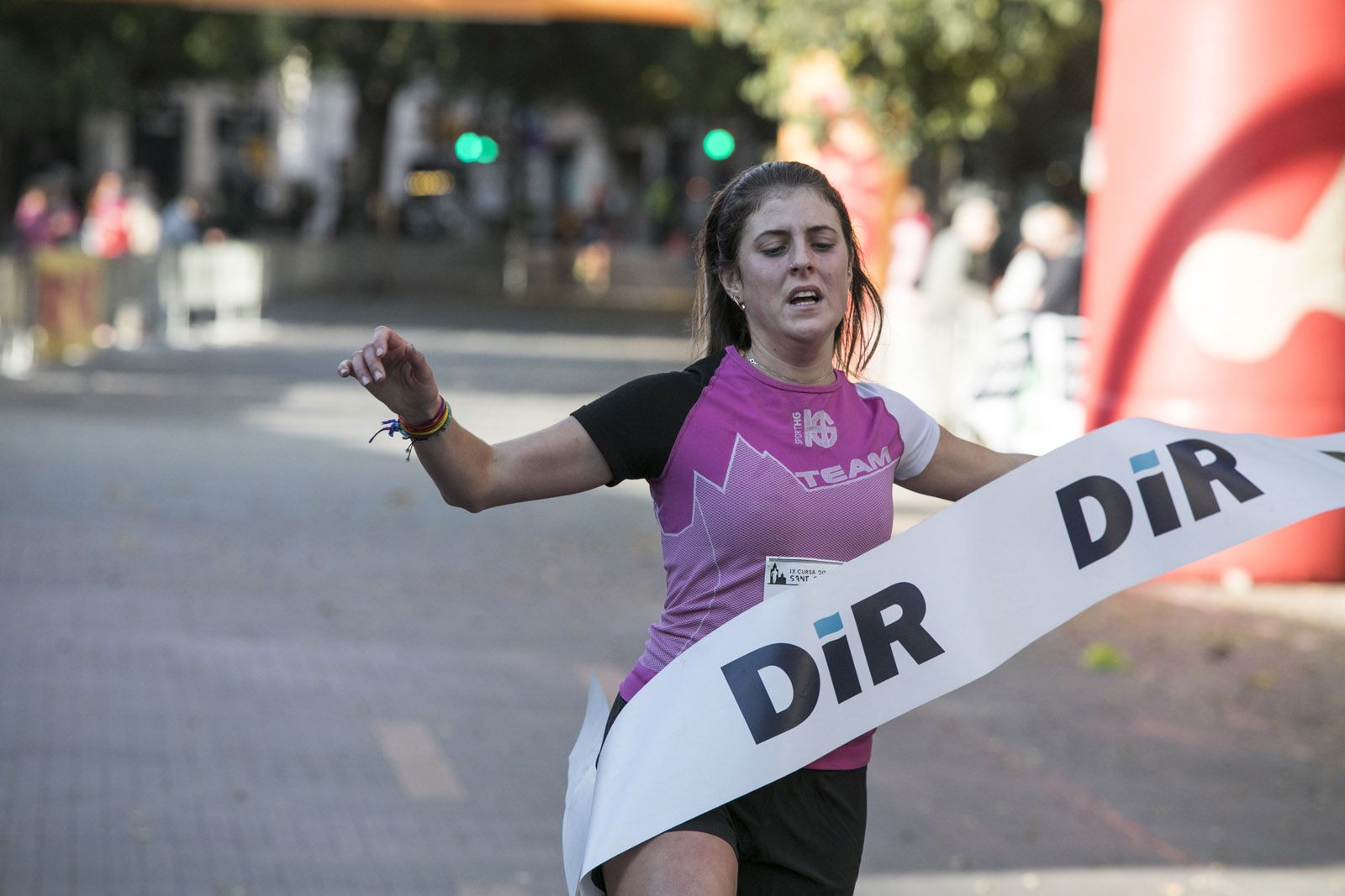 Júlia Font, campiona dels 5 quilòmetres. FOTO: Lali Puig