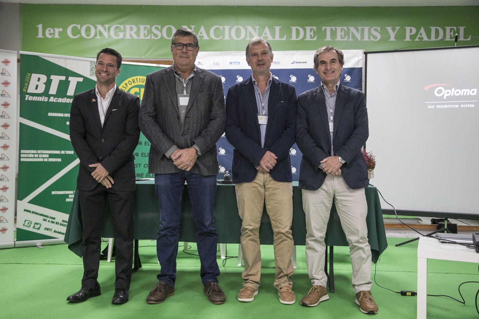 Jordi Tamayo, Josep Puig, Joan Carles Pradell i Pere Hernández. FOTO: Lali Puig