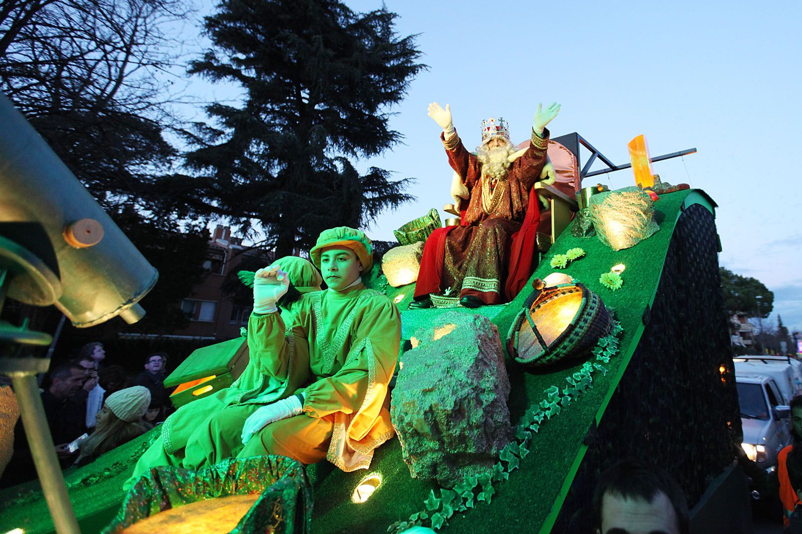 Sant Cugat ja prepara la Cavalcada FOTO: Lali Puig 