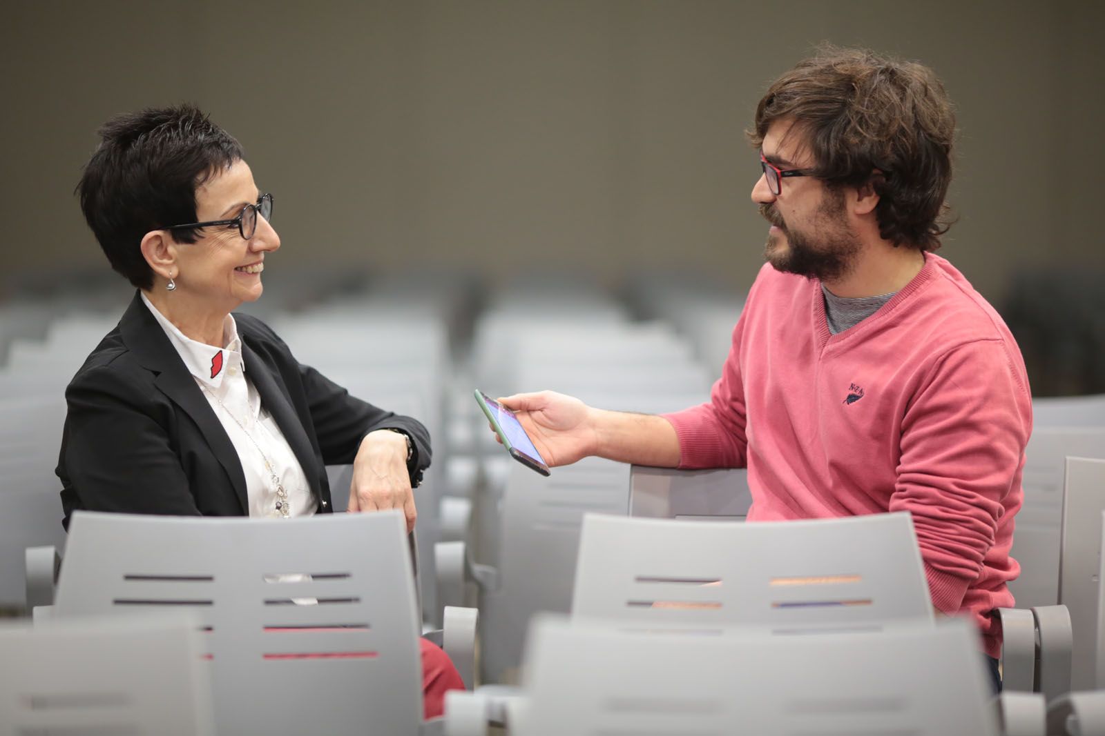 Ruscalleda durant l'entrevista amb el TOT Sant Cugat FOTO: Artur Ribera