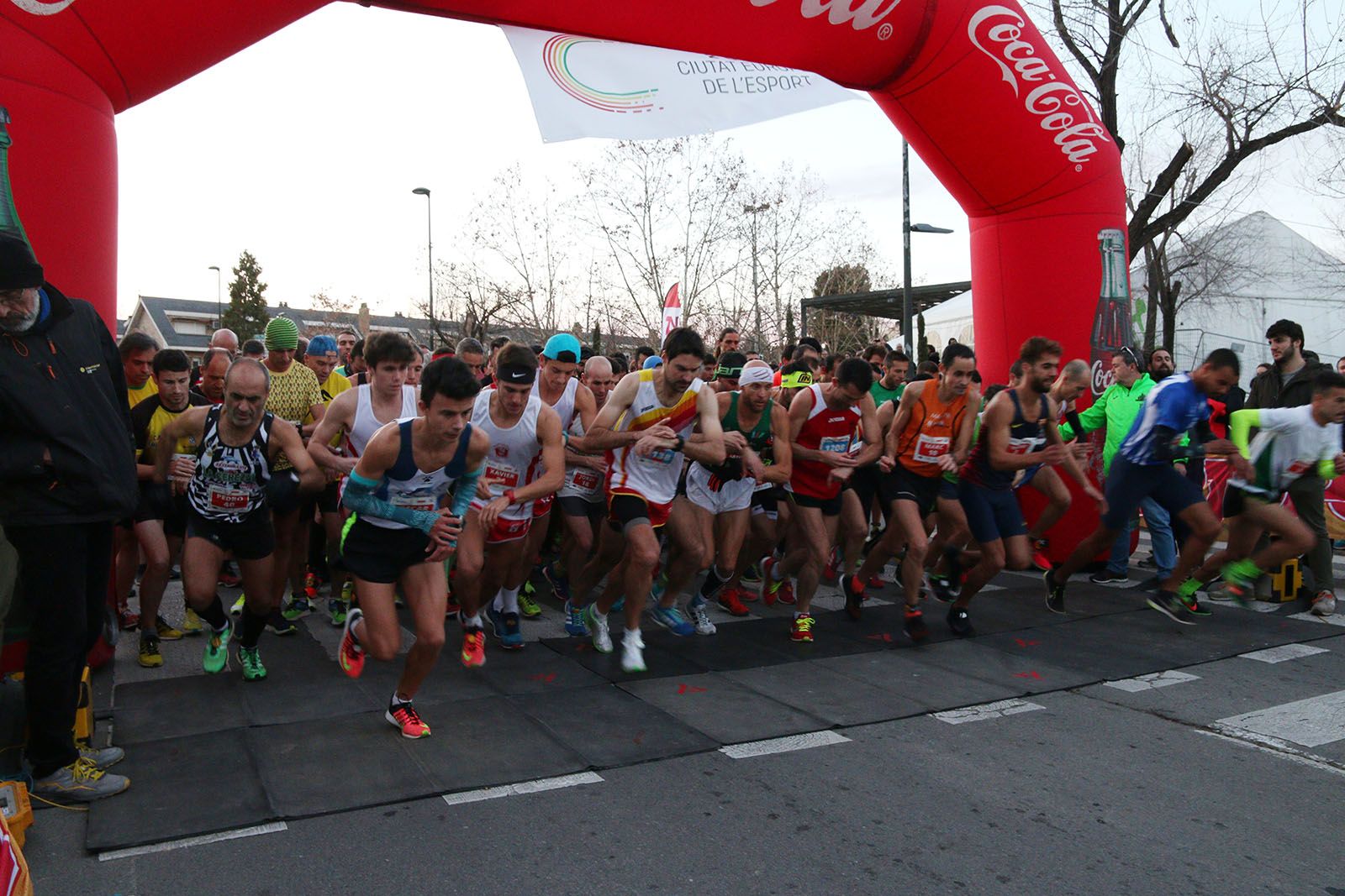 Sortida de la Sant Silvestre. FOTO: Lali Álvarez