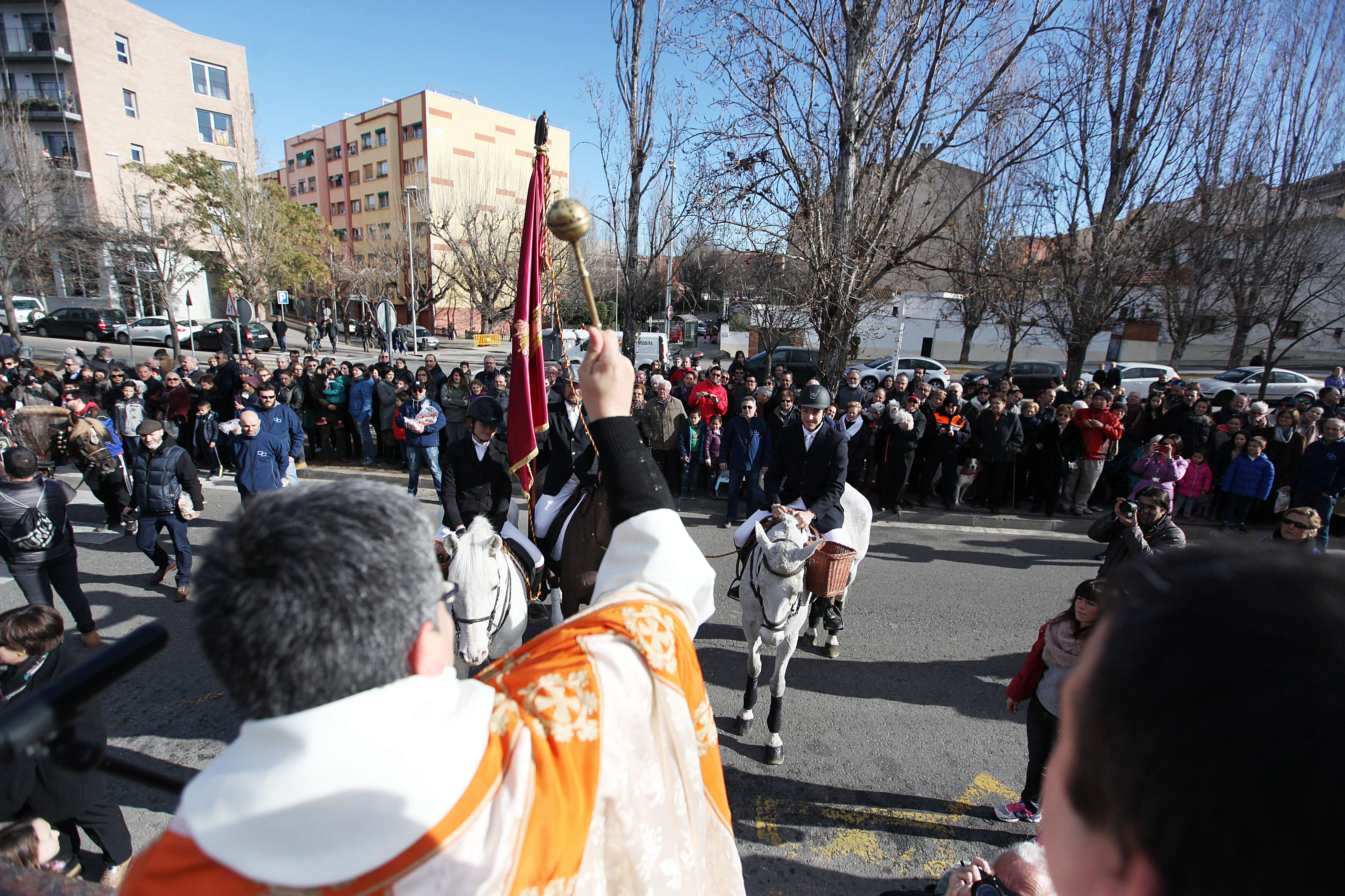 La benedicció es farà a les 12 hores darrere del Monestir. FOTO: Lali Puig