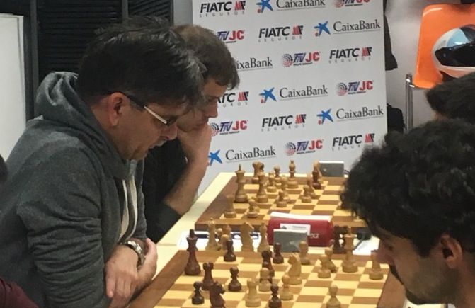 El Club d'Escacs Sant Cugat ha guanyat (6-4) al Sant Josep. FOTO: Club d'Escacs Sant Cugat