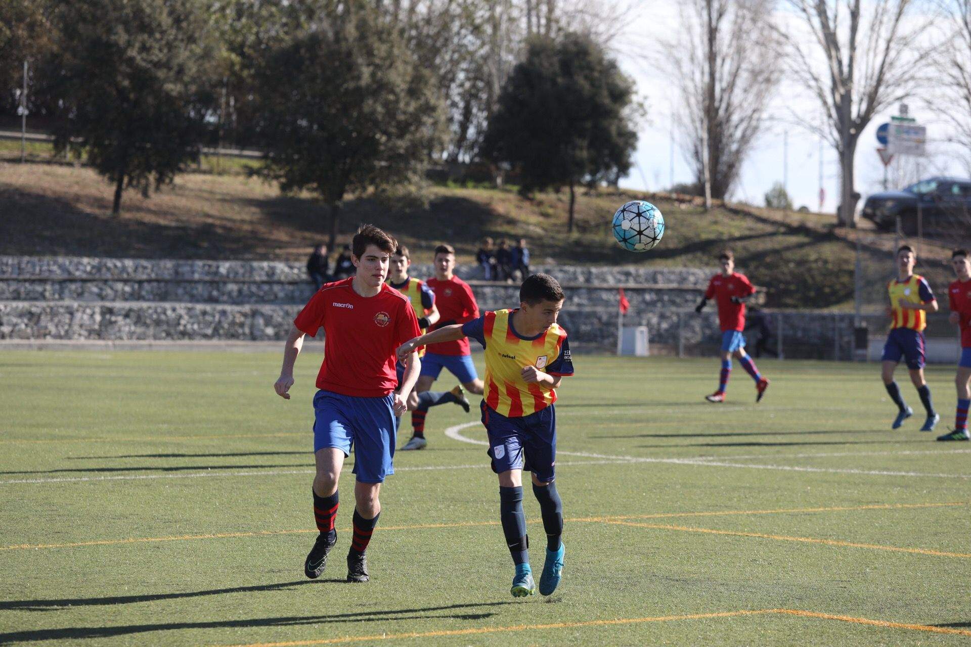 L'equip juvenil A de la PB Sant Cugat-EF Hristo Stòitxkov ha guanyat (5-1) a la selecció comarcal del Vallès Occidental cadet. FOTO: Lali Puig L'equip juvenil A de la PB Sant Cugat-EF Hristo Stòitxkov ha guanyat (5-1) a la selecció comarcal del Vallès Occidental cadet. FOTO: Lali Puig
