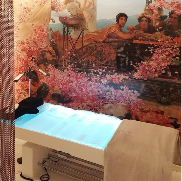 La cabina Aquafly permet moltes ter&agrave;pies innovadores FOTO: Cedida