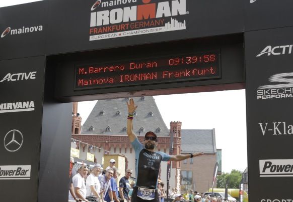 Miki Barrero va ser finisher a l'Ironman de Frankfurt 2017. FOTO: FinisherPix Miki Barrero va ser finisher a l'Ironman de Frankfurt 2017. FOTO: FinisherPix