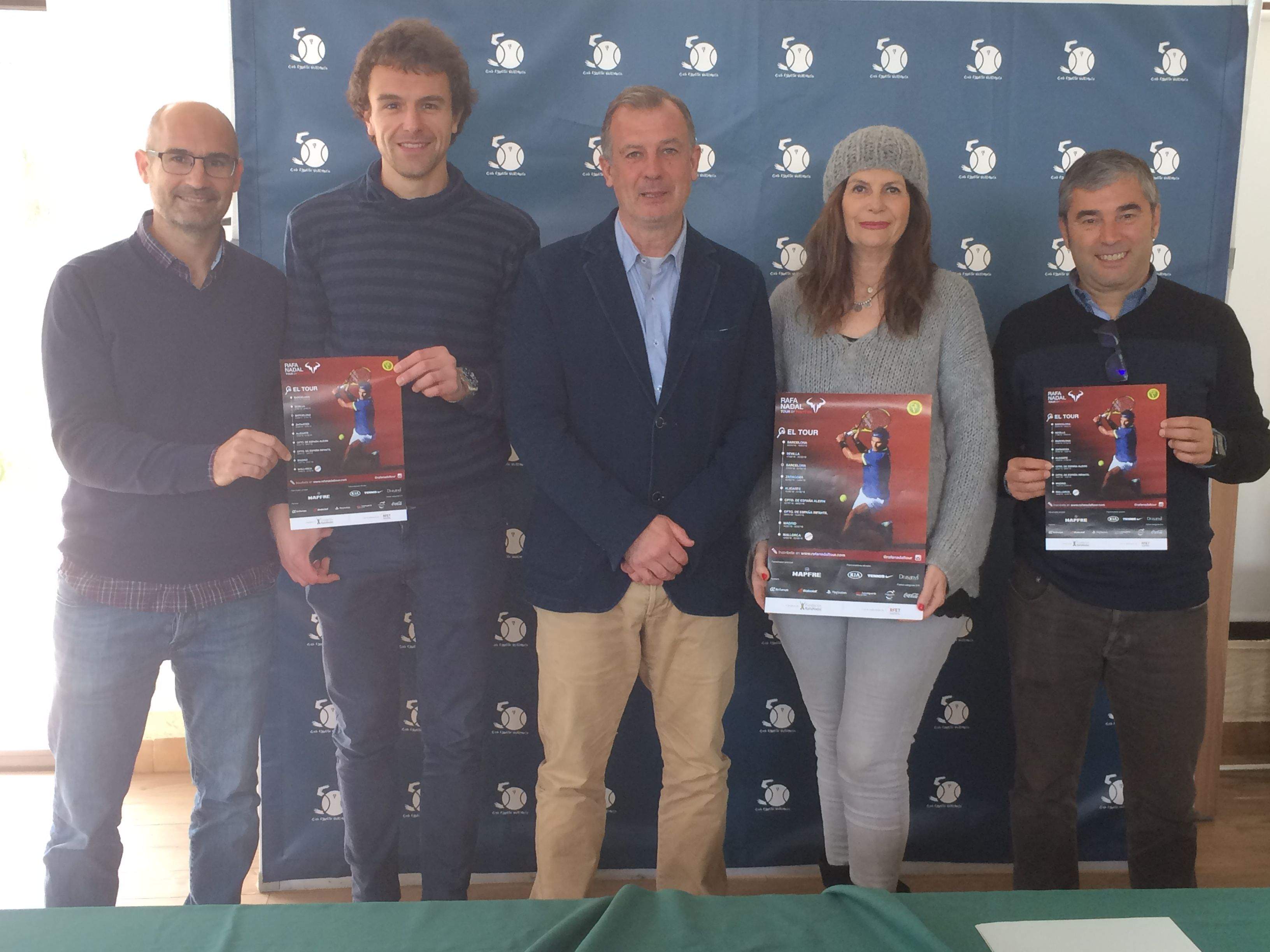 Roger Badia, Bernat Gisbert, Joan Carles Pradell, Susana Herrada i J.F. Fernández. FOTO: Àlex López Puig