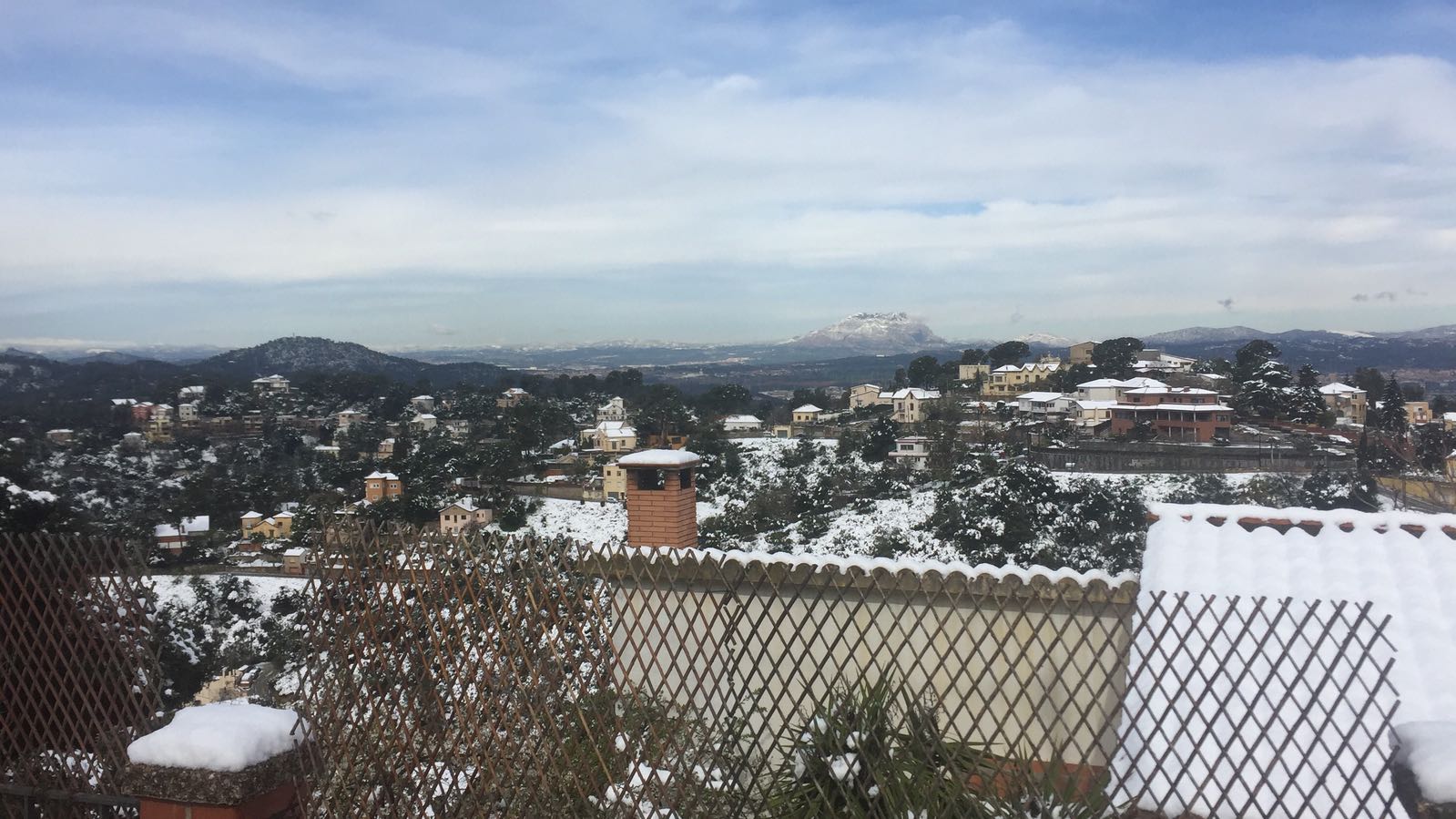 Vista de Montserrat, des de la Floresta FOTO: Cedida Vista de Montserrat, des de la Floresta FOTO: Cedida