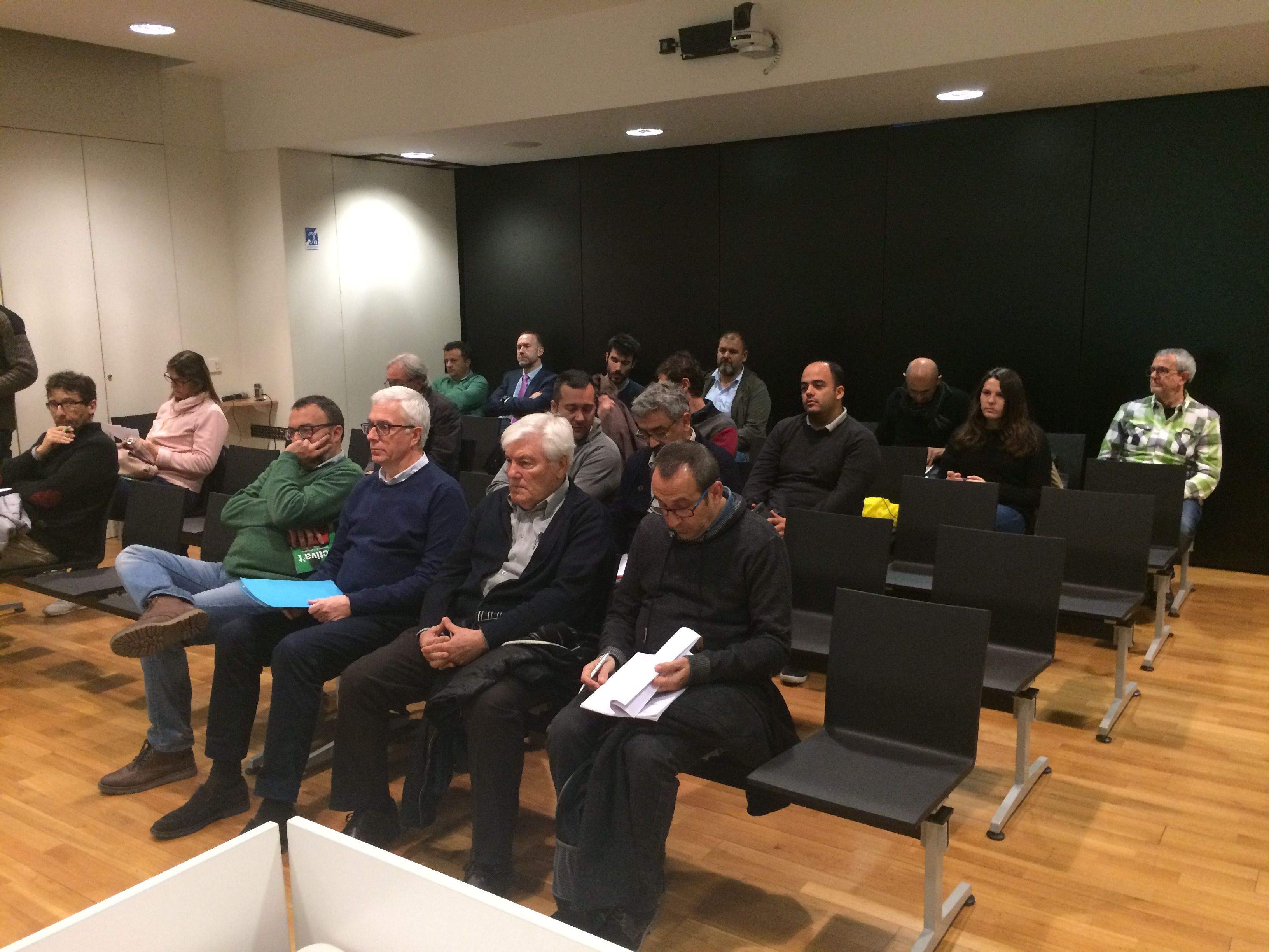 En el Consell Sectorial d'Esports hi han assistit una quinzena de clubs. FOTO: À. L. P.