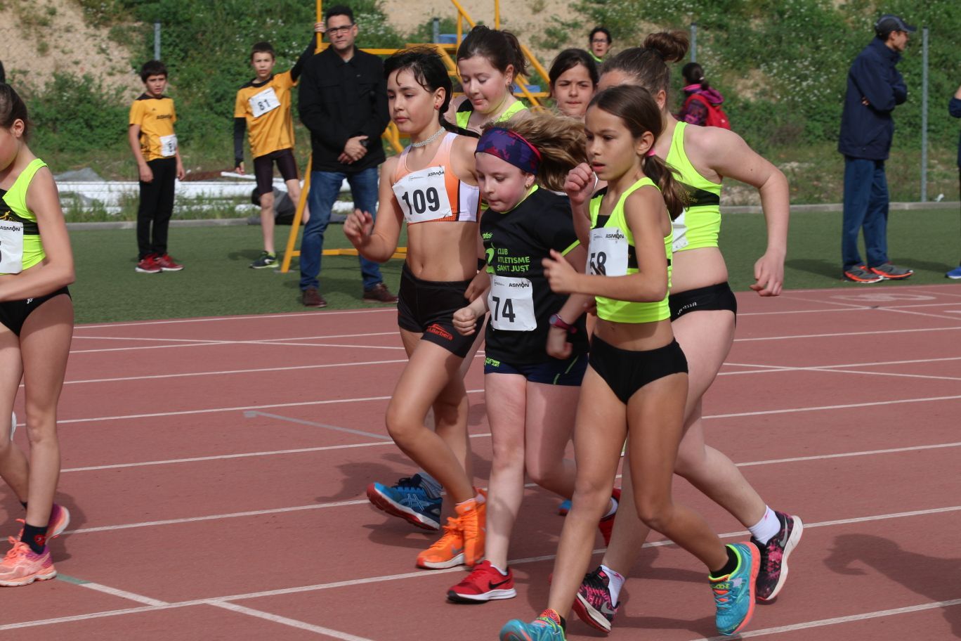 Una de les diferents curses que s'han fet. FOTO: Lali Álvarez Una de les diferents curses que s'han fet. FOTO: Lali Álvarez