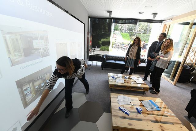 Un dels laboratoris de la Rambla de la Innovació d'Esade FOTO: Localpres