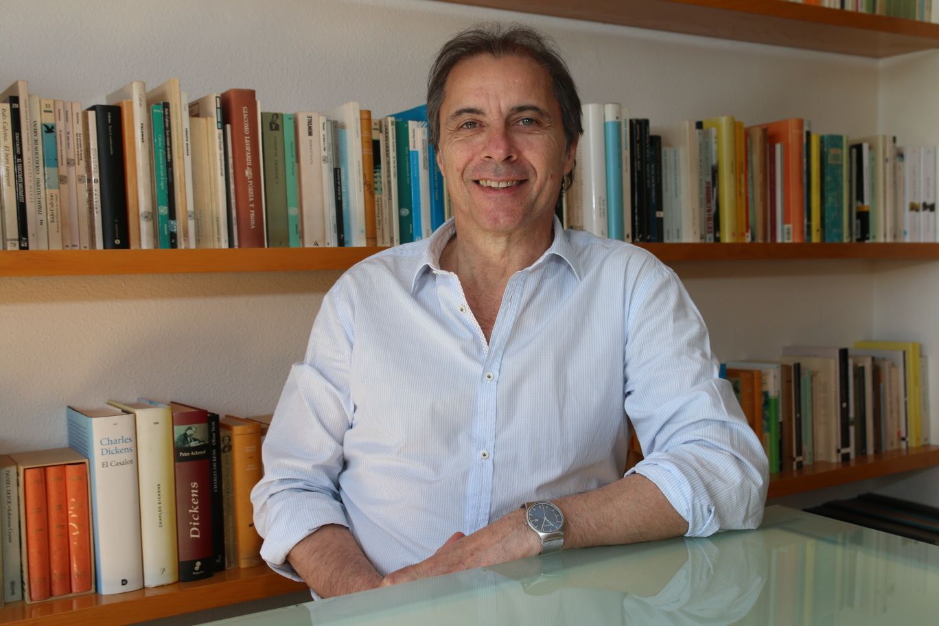 Josep Pujol és especialista en Literatura Medieval. FOTO: Lali Álvarez.