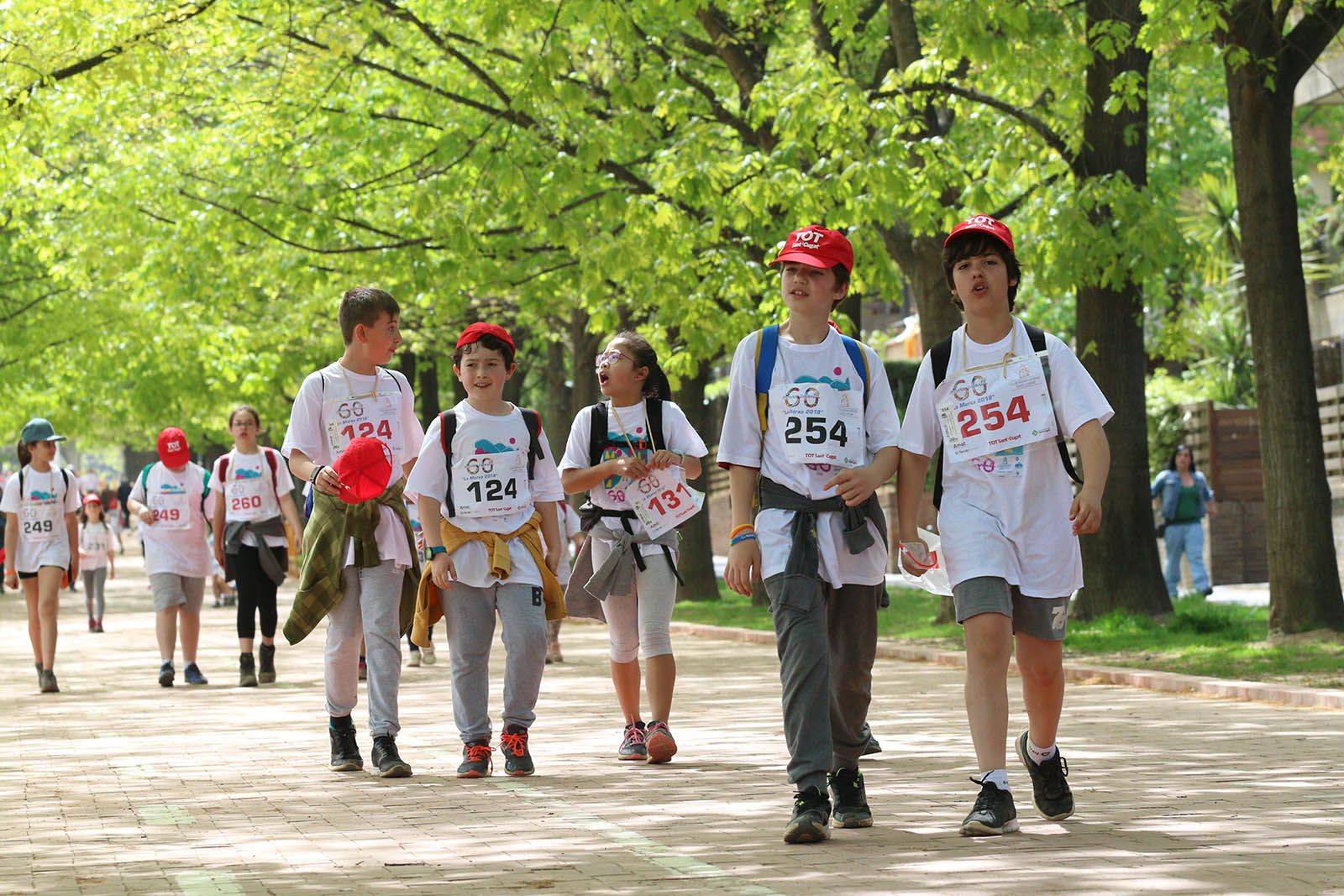 M&eacute;s de 2.000 infants han fet el recorregut. FOTO: Lali &Aacute;lvarez