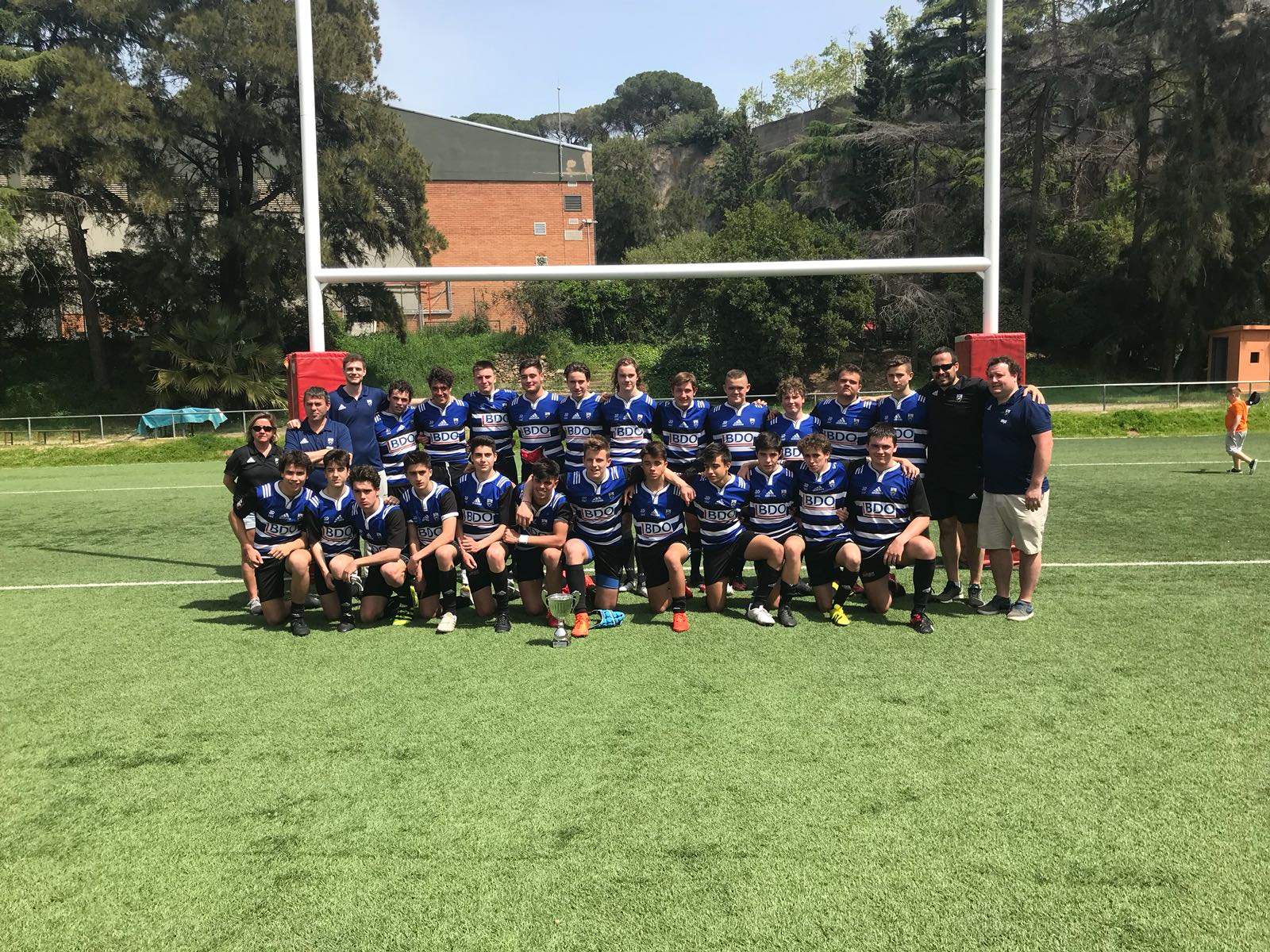 L'equip sub-16 A del CR Sant Cugat. FOTO: CRSC