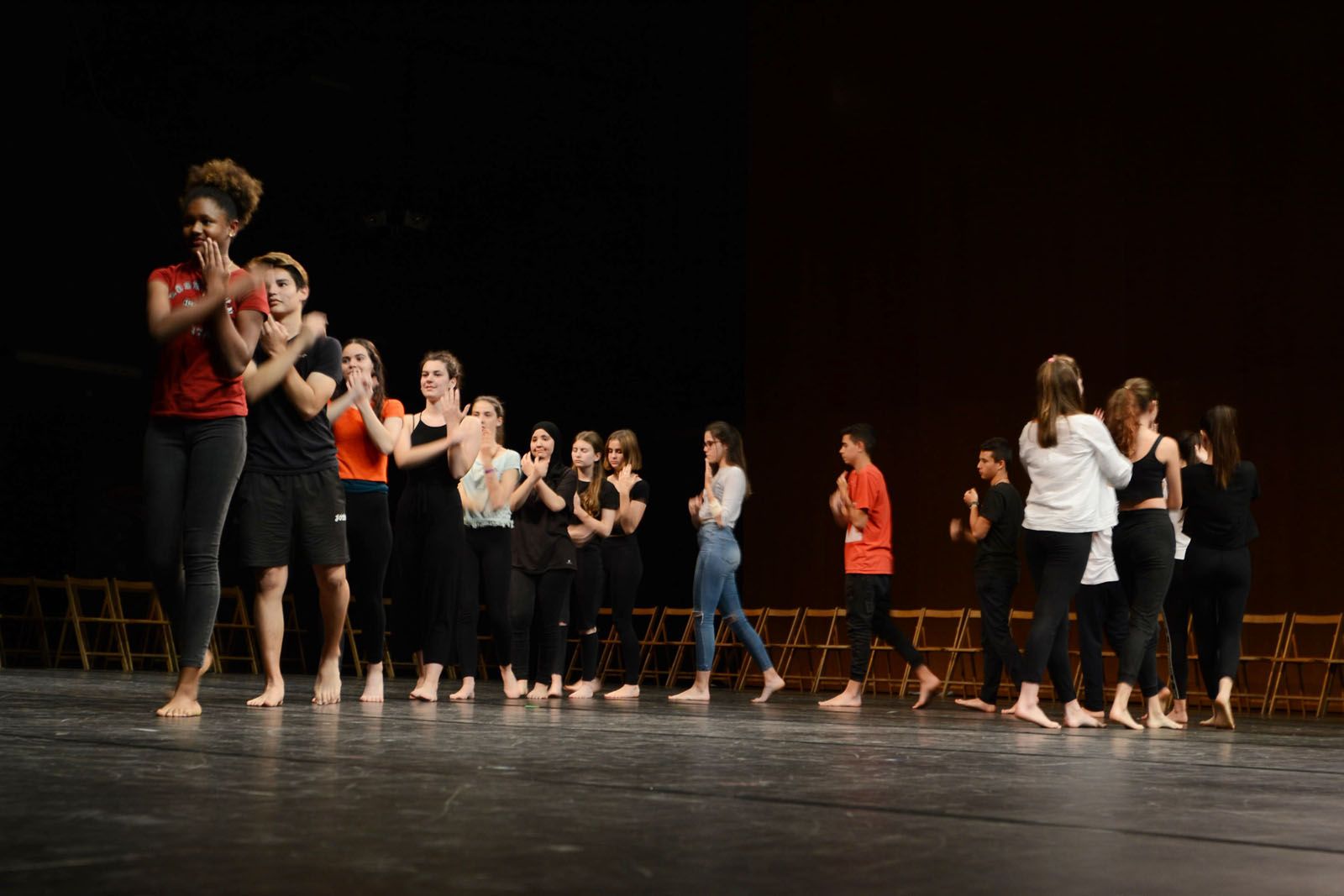 L'espectacle forma part dels actes del Dia de la Dansa. FOTO: Silvia Polanco