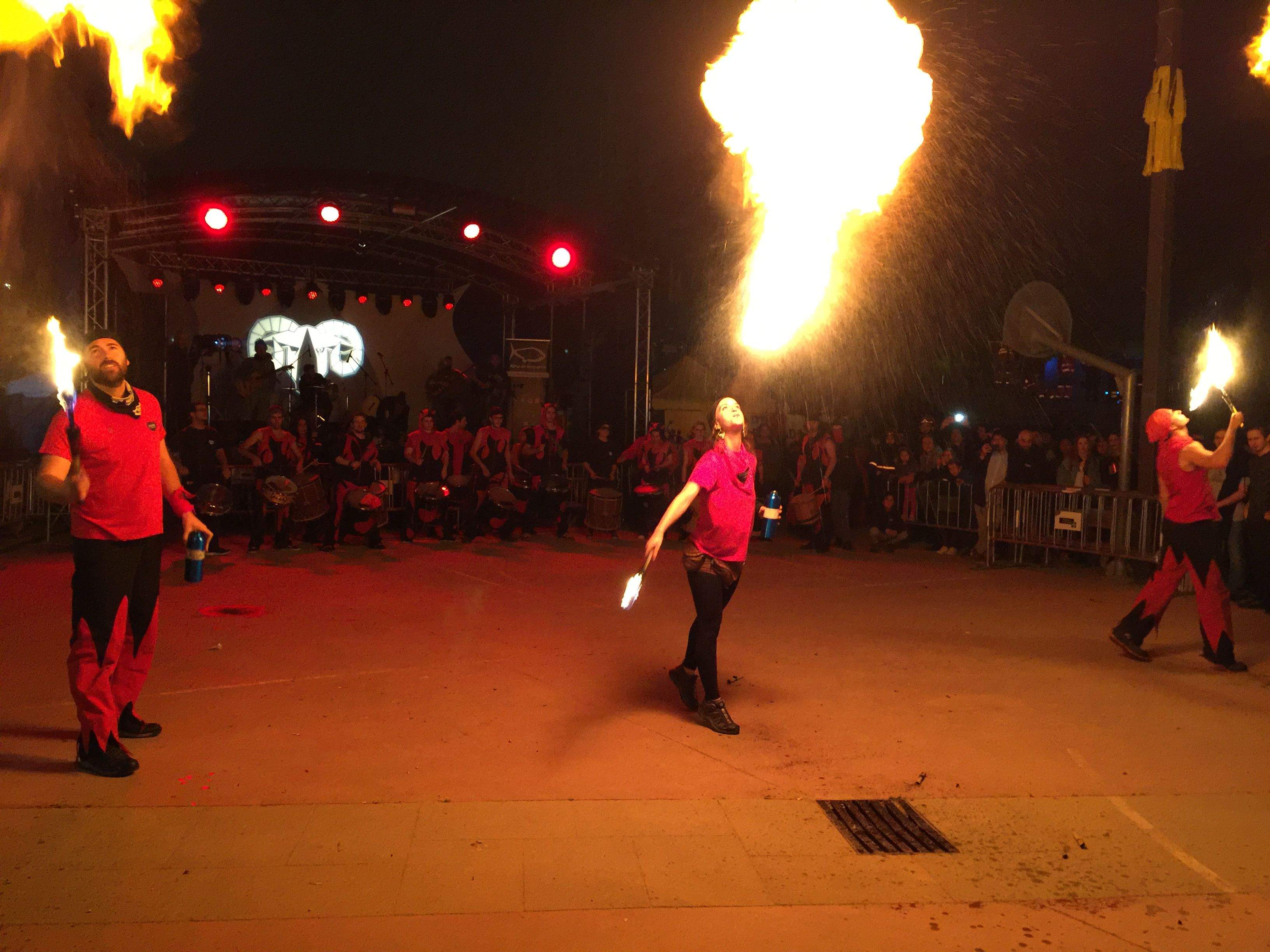 Tres dies de foc i festa amb L'Encabronada. FOTO: C. Caballé