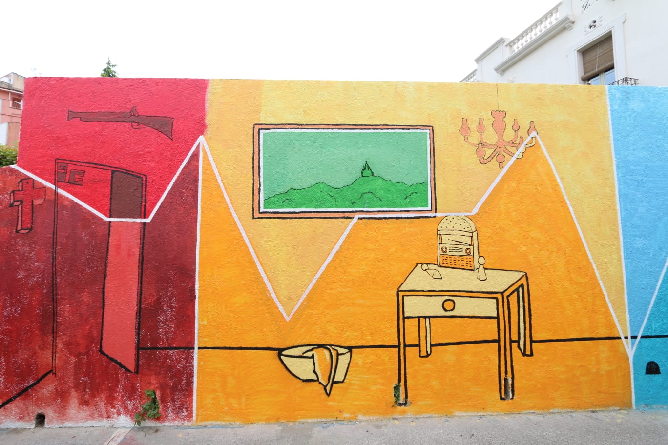 Mural de Vida. FOTO: Lali Álvarez.