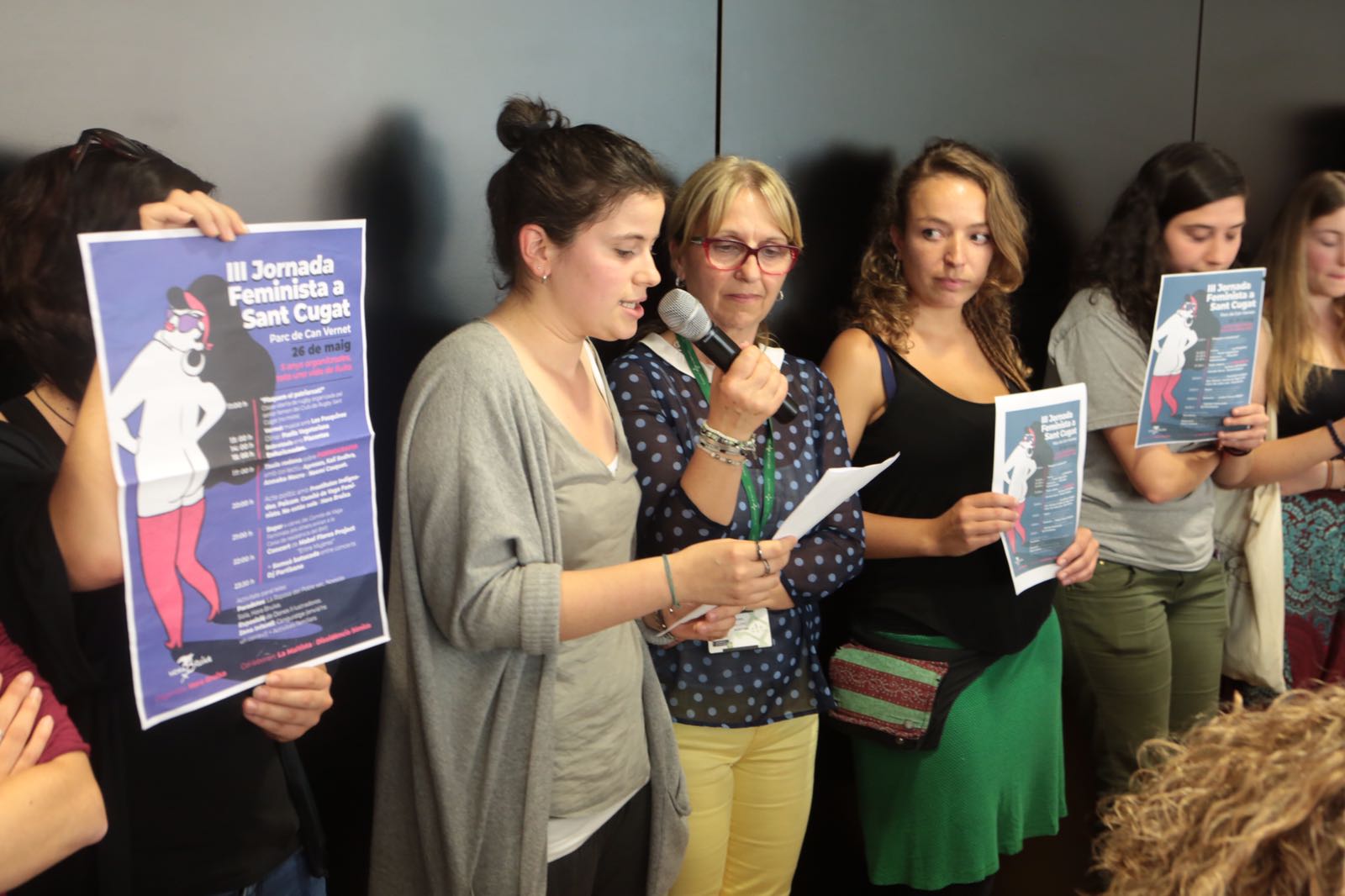 Membres del col·lectiu Hora Bruixa. FOTO: Artur Ribera