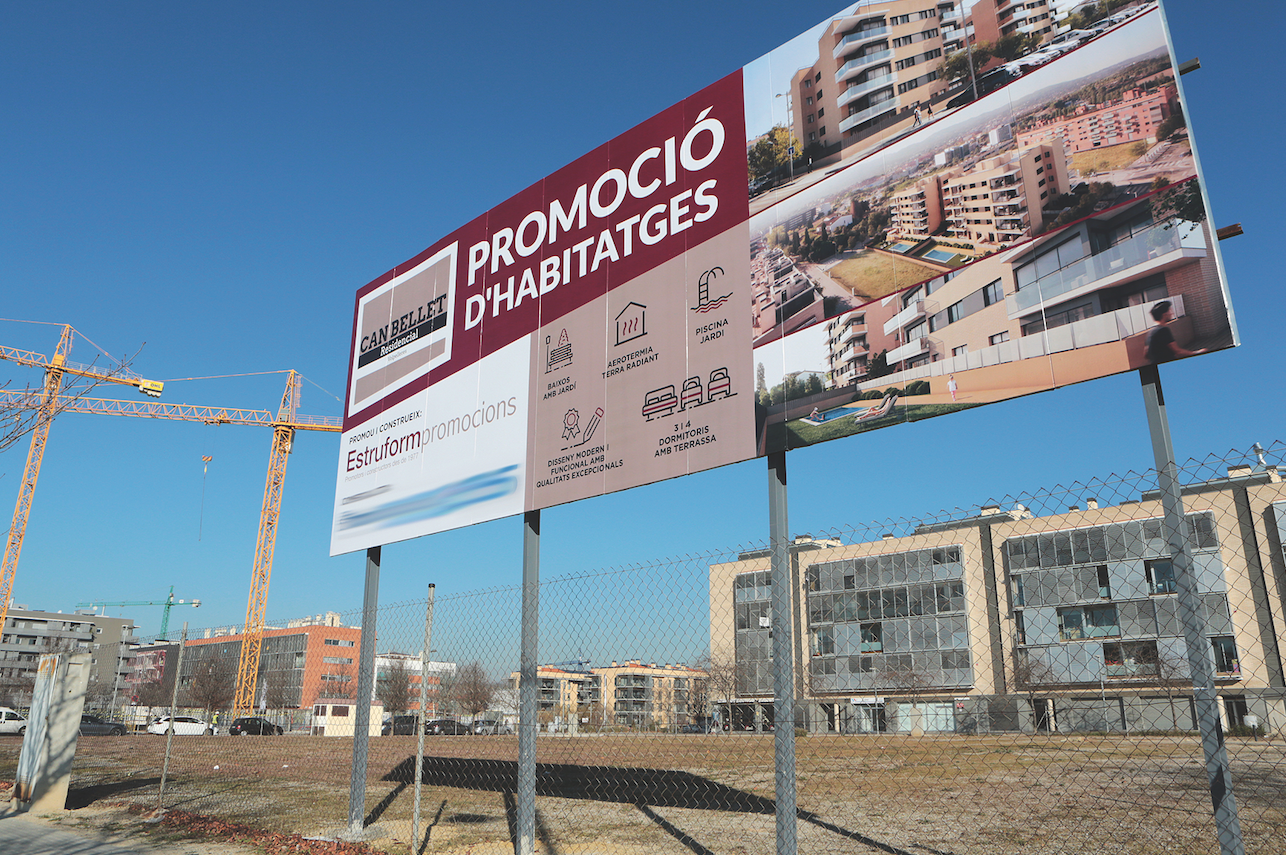 Promocions de nous habitatges a Sant Cugat FOTO: Artur Ribera