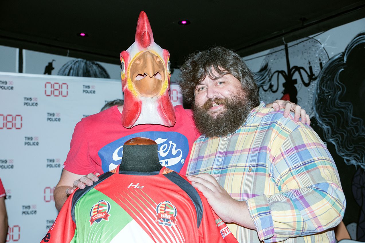 Sergi Sánchez, president de l'Herriko Rugby Taldea. FOTO: Bernat Millet