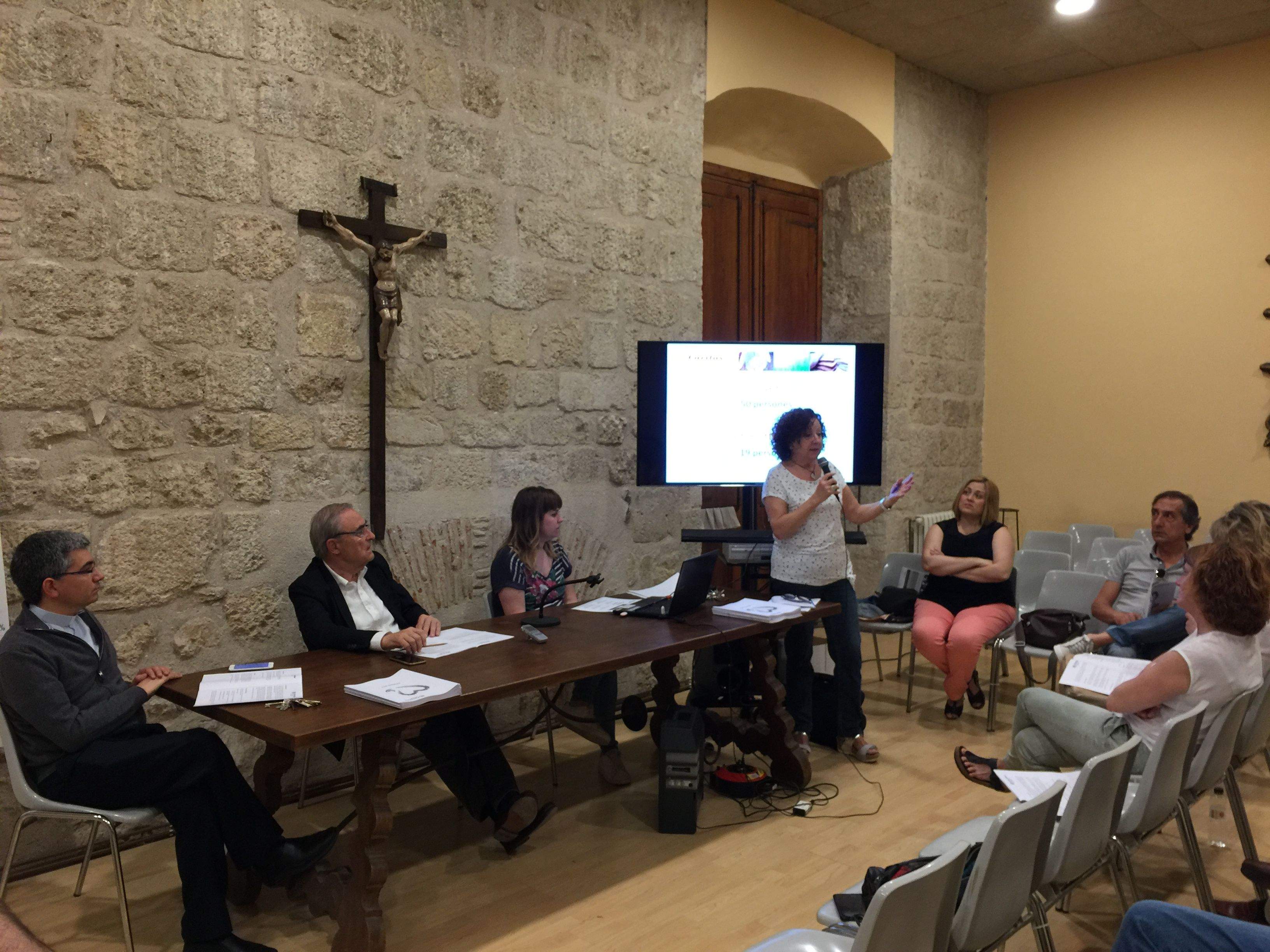 moment de la presentació de la memòria. FOTO: C. Caballé