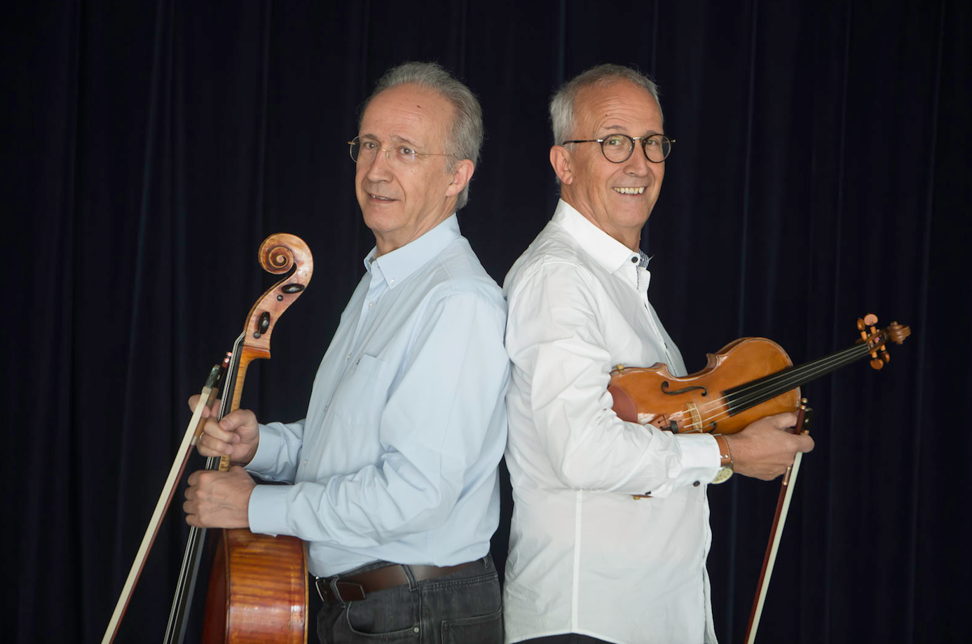 Lluís i Gerard Claret, convidats per la revista Món Sant Cugat, protagonitzaran un concert el 27 de juny al Teatre-Auditori FOTO: Artur Ribera