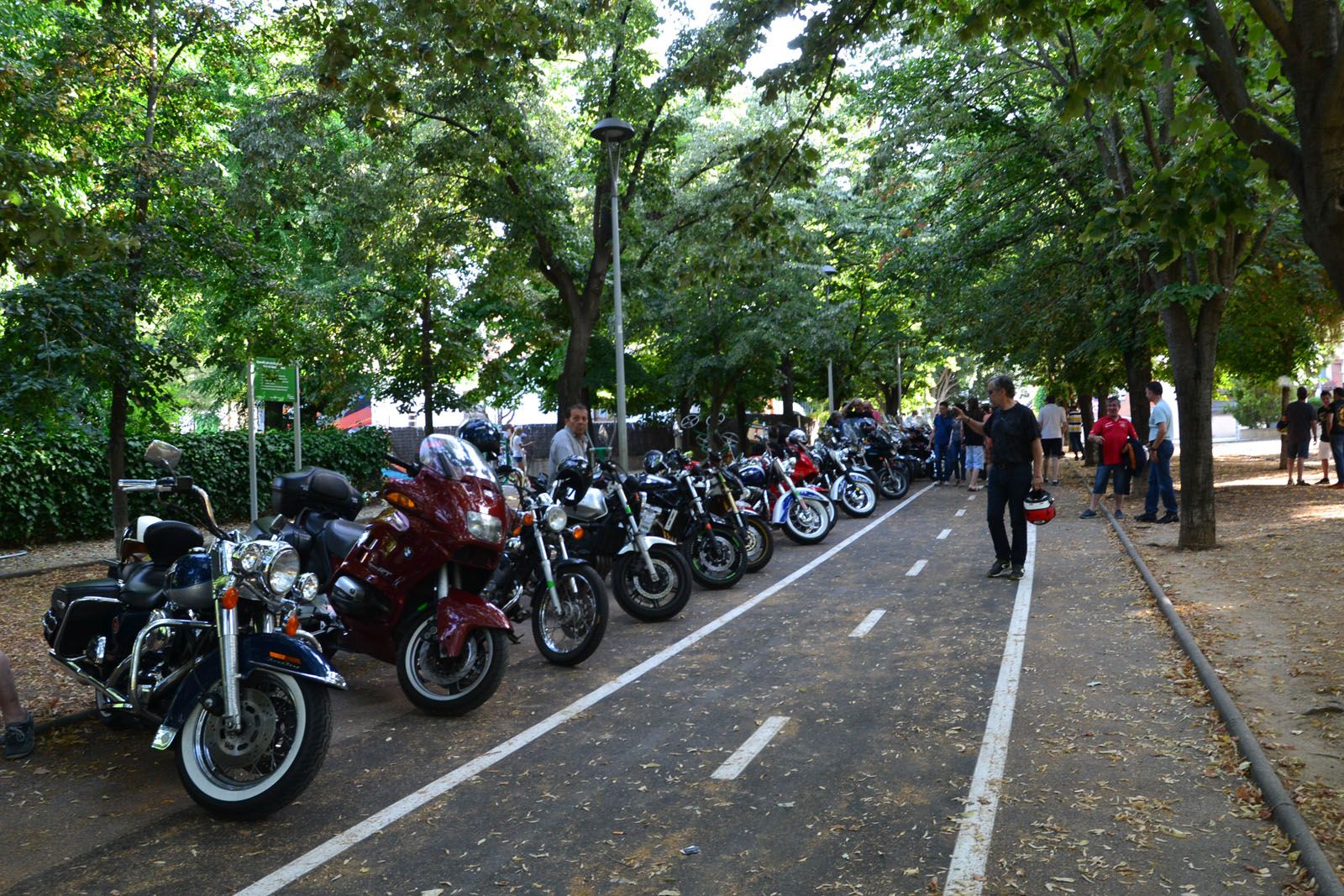 Hi han participat una cinquantena de motos. FOTO: Sílvia Polanco