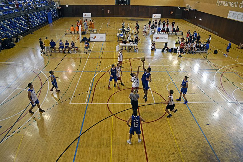 El Pavell&oacute; 3 ha acollit, per tercera vegada, aquest Meeting Unificat de B&agrave;squet. FOTO: Bernat Millet