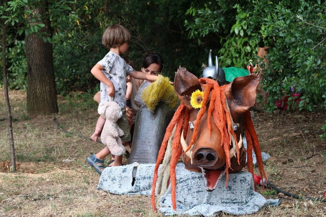 Els Capgrossos de la Floresta. FOTO: Lali &Aacute;lvarez