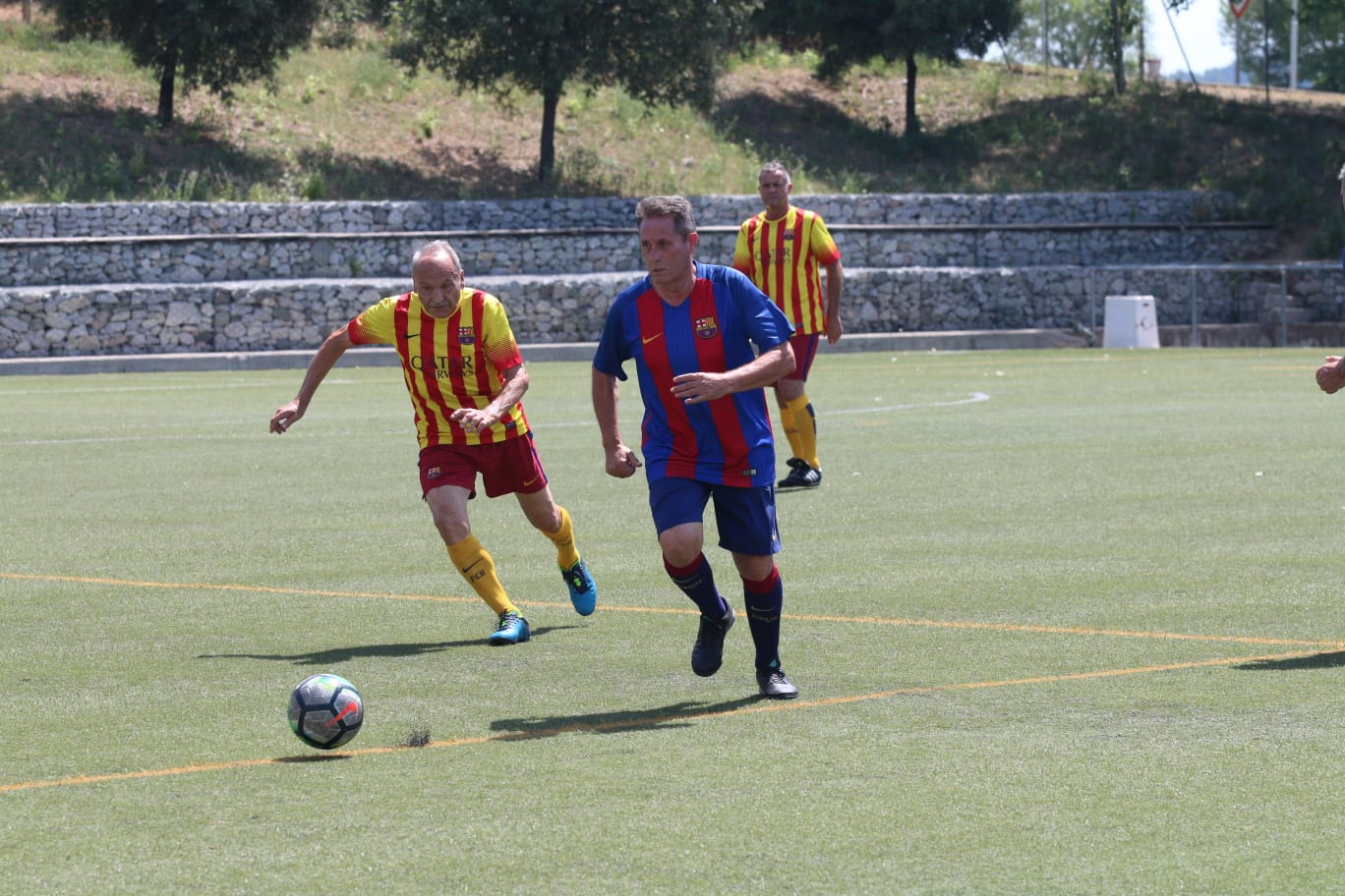 Hi han jugat jugadors de més de 50 anys. FOTO: Lali Álvarez Hi han jugat jugadors de més de 50 anys. FOTO: Lali Álvarez