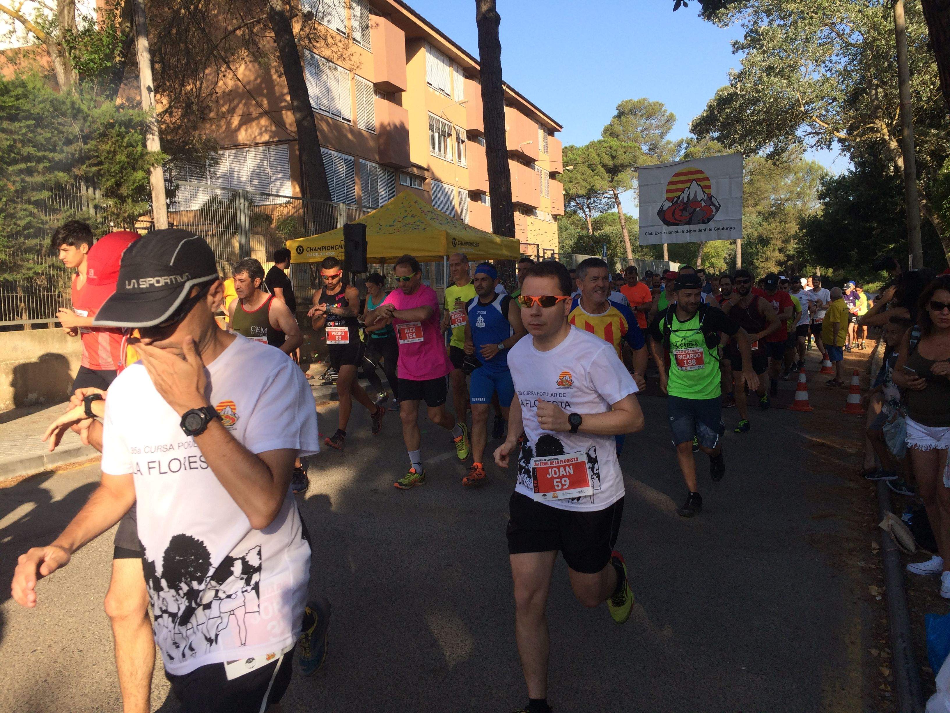 En la 3a Cursa de la Floresta hi han corregut 163 persones. FOTO: Àlex López Puig En la 3a Cursa de la Floresta hi han corregut 163 persones. FOTO: Àlex López Puig