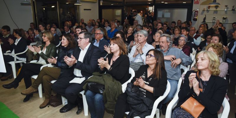 Acte de presentació del candidat a la presidència de l'EMD Josep Puig. FOTO: Bernat Millet