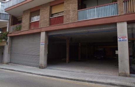 Imatge exterior del local on estarà el menjador social. FOTO: A.Ribera