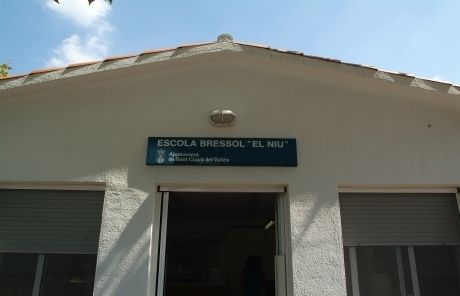 Entrada del centre El Niu. FOTO: Arxiu