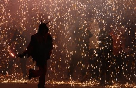 Diables de Sant Cugat. FOTO: Arxiu
